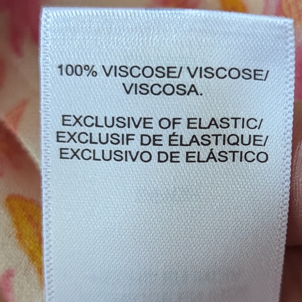 NWT.... Lucky Brand Floral High/low Boho Blouse Size Small - Picture 8 of 9